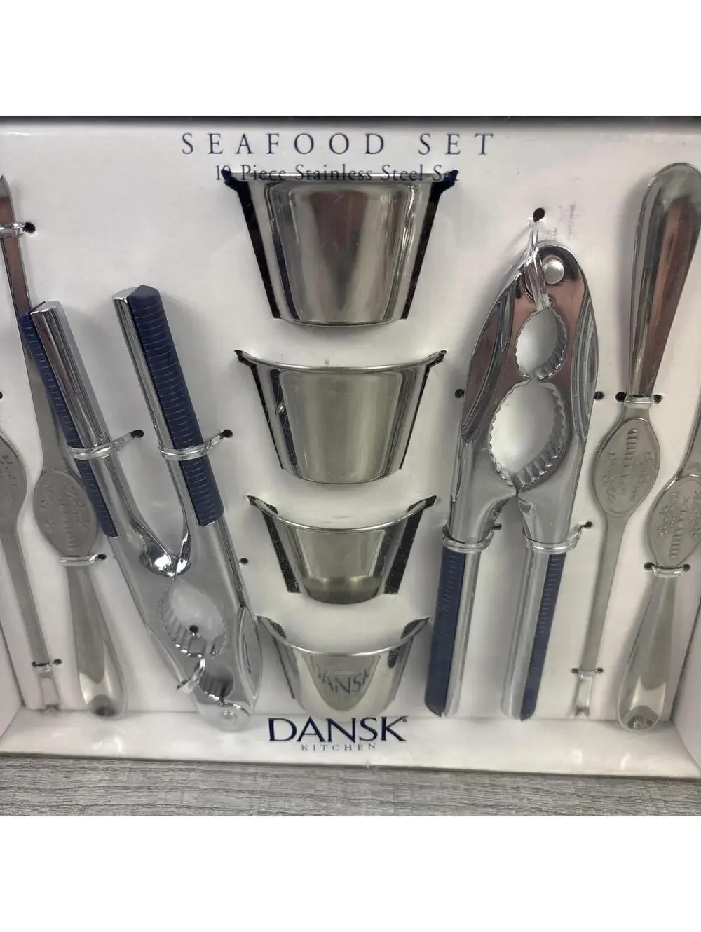 Dansk Seafood Set 10 Piece Stainless Steel Scandinavian Danish Design